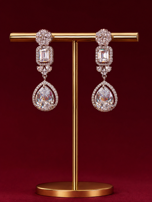 Crystal Royale Teardrop Earrings