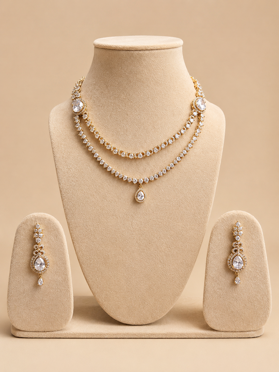 Pearl Royale Layered Necklace Set