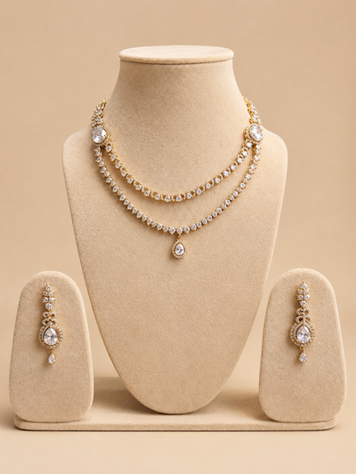 Pearl Royale Layered Necklace Set