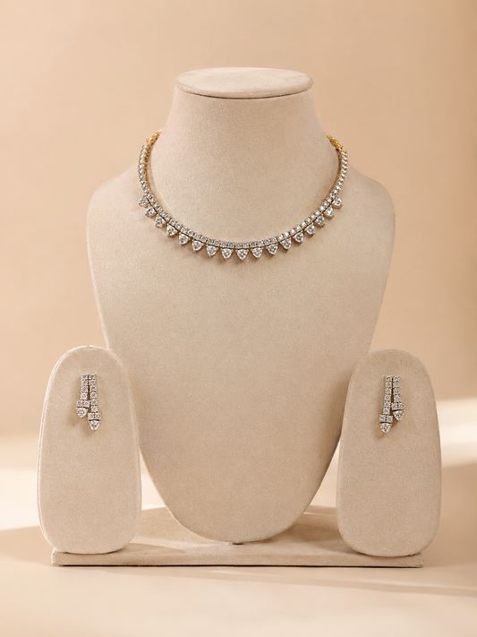 Celestial Diamond Grace Necklace Set